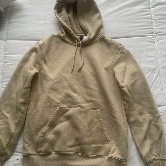 Tan XS unisex hoodie pullover - Picture 1 of 4
